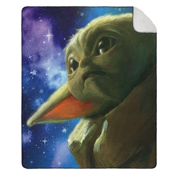 Star Wars Cloud Sherpa Throw Blanket 50”x 60” - Picture 1 of 4